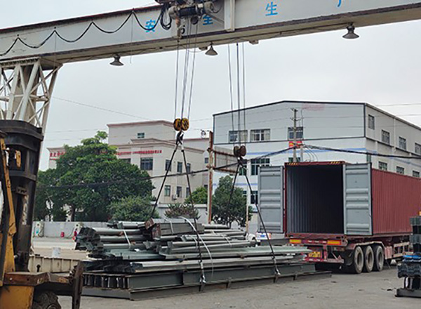 Delivery of Steel Structure Components