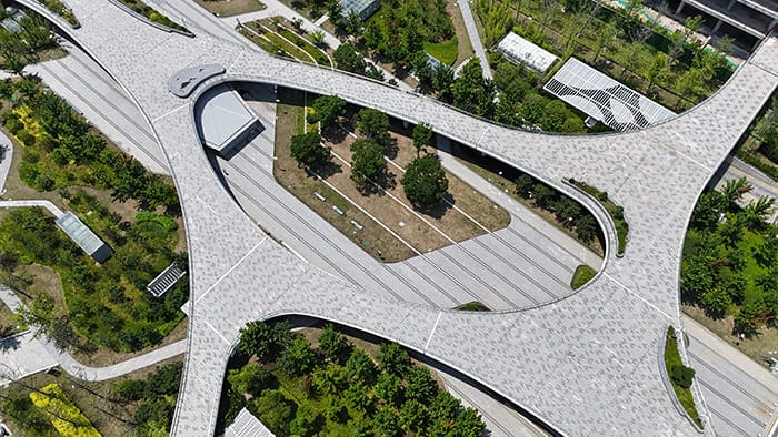 steel structure pedestrian bridge steel structure pedestrian bridge