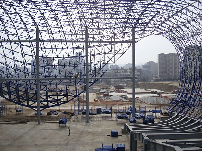 construction featuring space frame systems construction featuring space frame systems