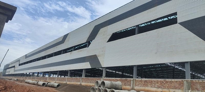 Dalian plant construction progress Dalian plant construction progress